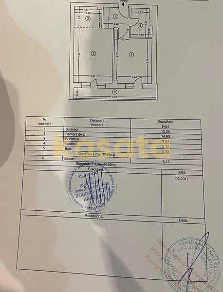 Cosmopolis, 2 camere, et. 1, mobilat si utilat, 45 mp.
